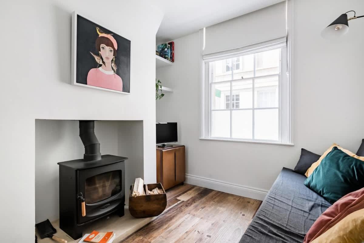 Central Georgian Townhouse With Free Parking Bath Extérieur photo